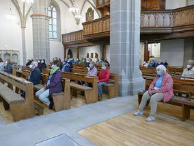 Ökumenischer Gottesdienst in St. Crescentius anlässlich des 3. Ökumenischen Kirchentags (Forto: Karl-Franz Thiede)